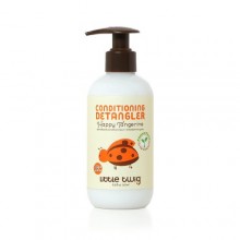 Ramita todo natural, hipoalergénico acondicionado Detangler con una mezcla de mandarina, limón y romero, feliz