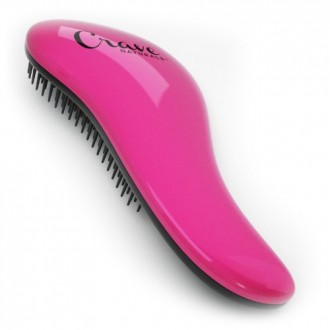 Cepillo desenredante - Glide Thru Detangler peine del pelo o Pincel - No más de enredo - Adultos y Niños - rosa