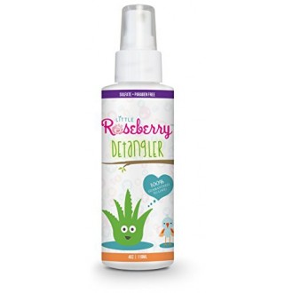 Detangler spray para el cabello para los niños. Hecha con el jugo de Aloe Vera y vitaminas naturales para hidratar. Orgánica y D