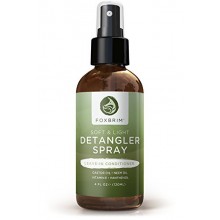Foxbrim Soft & Light Detangler Spray - Nutrient Rich Leave-In Conditioner For Hair - Natural & Organic Ingredients - With