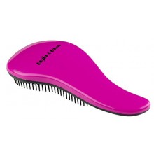 Démêlant Brosse à cheveux - Detangler Peigne pour adultes ou enfants (rose)