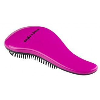 Démêlant Brosse à cheveux - Detangler Peigne pour adultes ou enfants (rose)