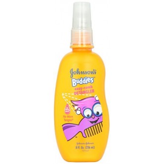 Johnson's Buddies, No More Tangles, Easy-comb Detangler, 8 fl oz