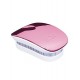 ikoo pocket metallic collection - detangling brush - white bristle (rose)