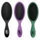 Wet Brush 3 Piece Pack: 1. Black 2. Metallic Purple 3. Pro Select Metallic Mermaid Green