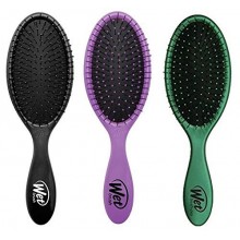 Wet Brush pieza Pack 3: 1. Negro 2. púrpura metálica 3. Seleccione Pro metálico verde de la sirena