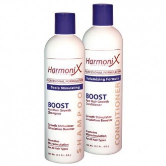 BOOST Shampooing et revitalisant pour FAST Shampo pour accélérer la croissance des cheveux 12 oz chacun